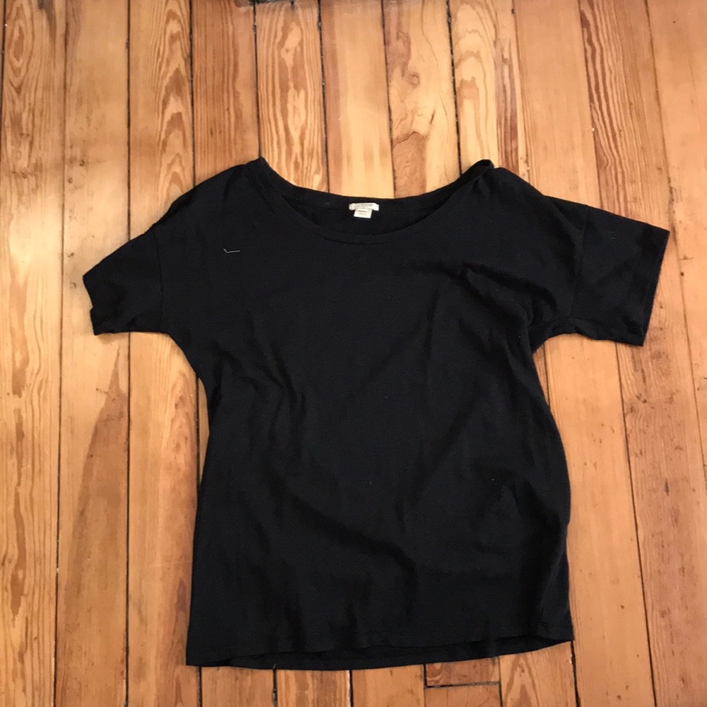 Black J Crew T-shirt size Small
